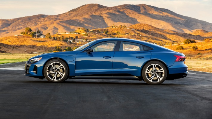 Audi e-tron GT quattro USA Version 2021. Desktop wallpaper