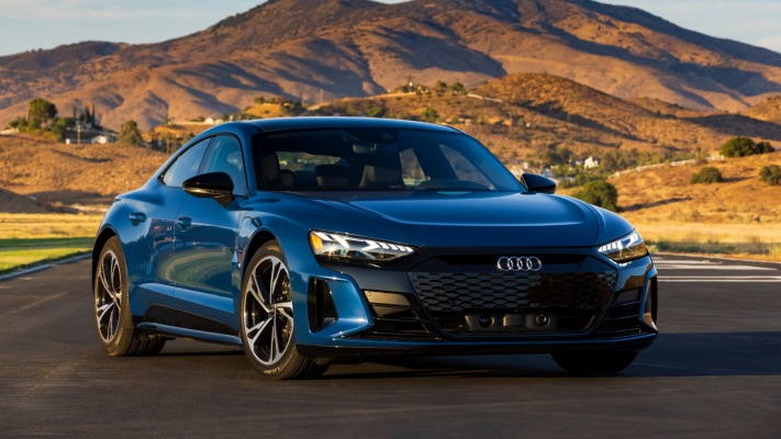 Audi e-tron GT quattro USA Version 2021. Desktop wallpaper