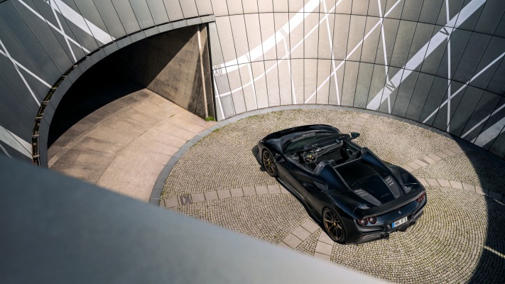 Ferrari F8 Spider Novitec 2021. Desktop wallpaper