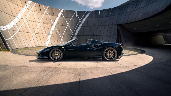 Ferrari F8 Spider Novitec 2021. Desktop wallpaper