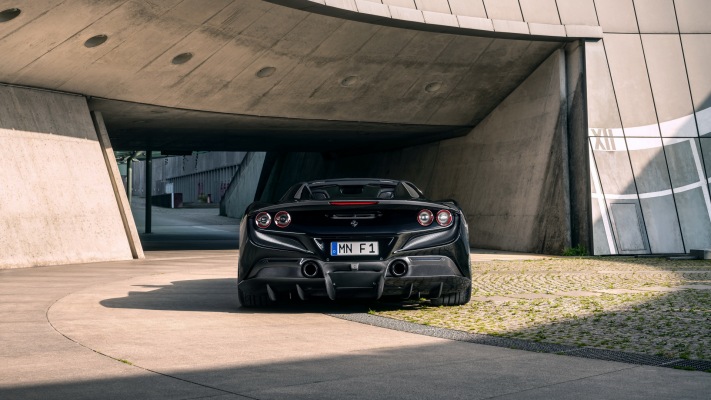 Ferrari F8 Spider Novitec 2021. Desktop wallpaper