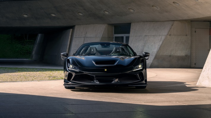 Ferrari F8 Spider Novitec 2021. Desktop wallpaper