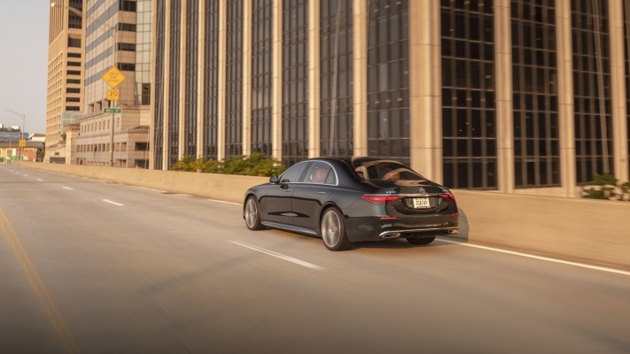 Mercedes-Benz S 500 4MATIC USA Version 2021. Desktop wallpaper