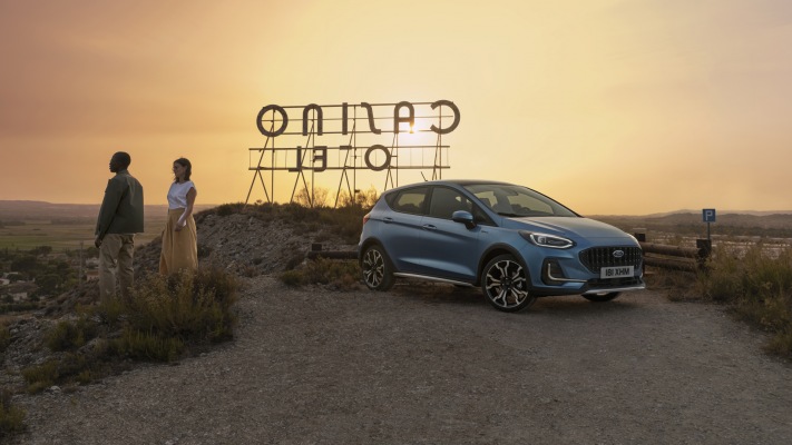 Ford Fiesta Active 2021. Desktop wallpaper