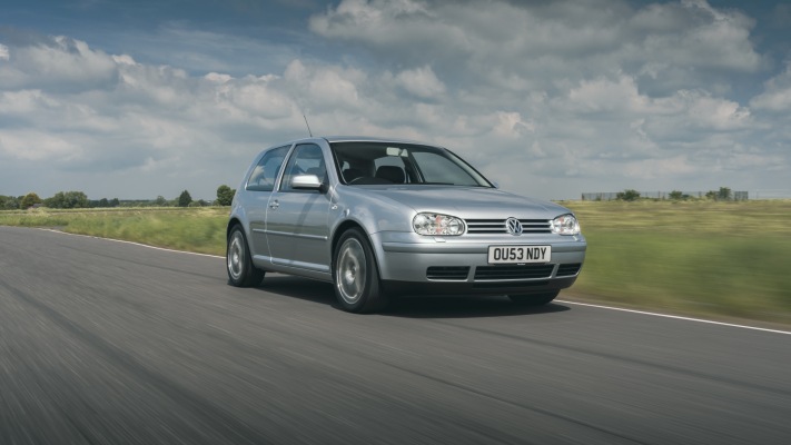 Volkswagen Golf IV GTI 3-door UK Version 1998. Desktop wallpaper