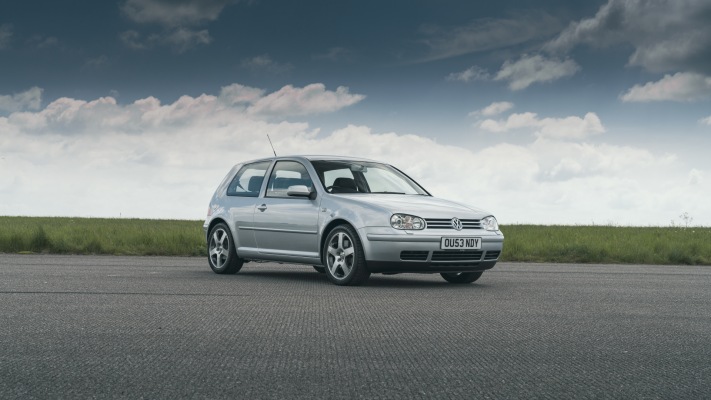Volkswagen Golf IV GTI 3-door UK Version 1998. Desktop wallpaper