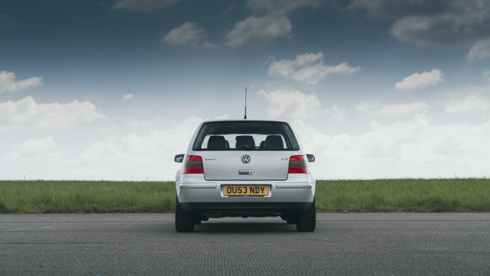 Volkswagen Golf IV GTI 3-door UK Version 1998. Desktop wallpaper