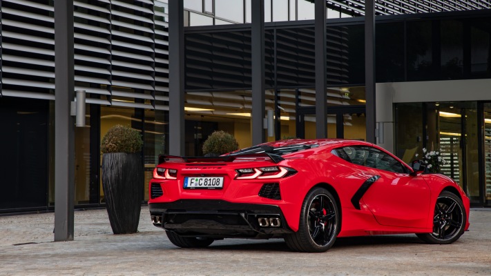 Chevrolet Corvette Stingray EU Version 2021. Desktop wallpaper
