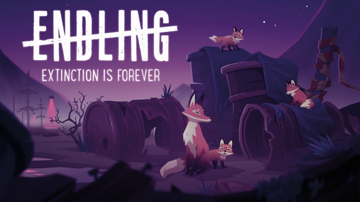 Endling - Extinction is Forever. Desktop wallpaper