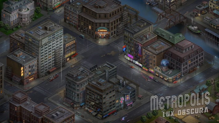Metropolis: Lux Obscura. Desktop wallpaper