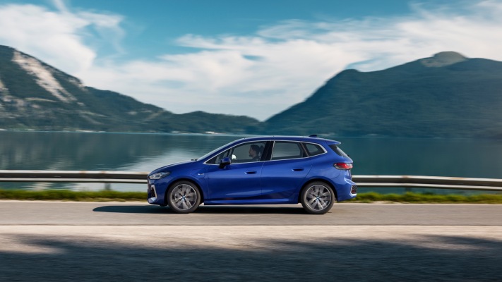 BMW 230e xDrive Active Tourer 2022. Desktop wallpaper