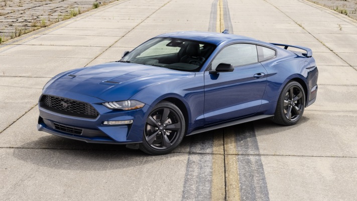 Ford Mustang GT Stealth Edition 2022. Desktop wallpaper