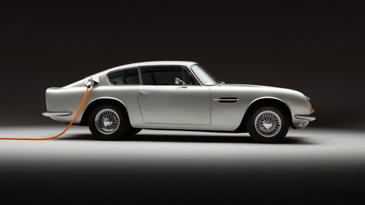 Aston Martin DB6 Lunaz 2021. Desktop wallpaper