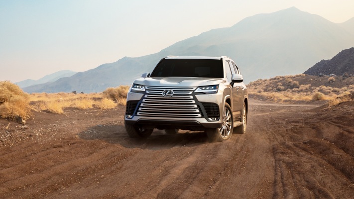 Lexus LX 2022. Desktop wallpaper