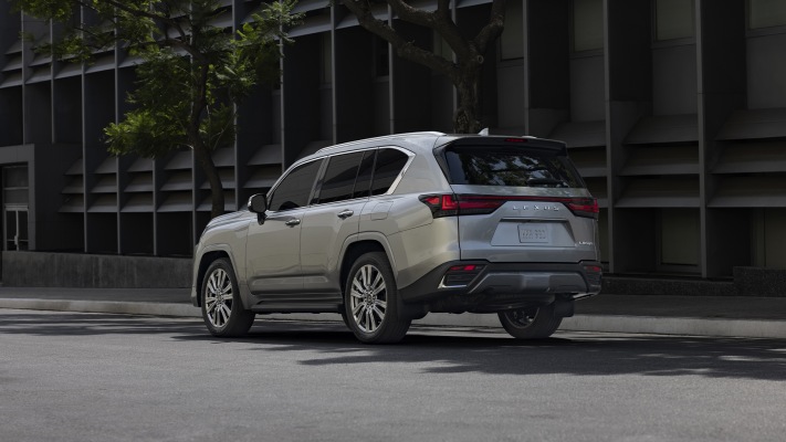 Lexus LX 2022. Desktop wallpaper