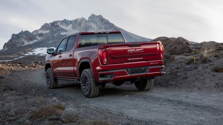GMC Sierra AT4X 2022. Desktop wallpaper