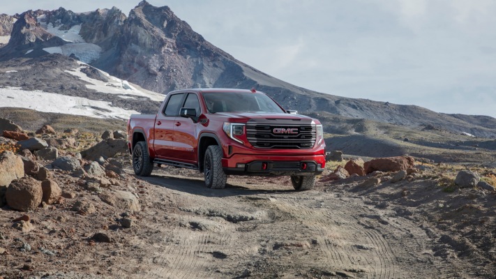 GMC Sierra AT4X 2022. Desktop wallpaper