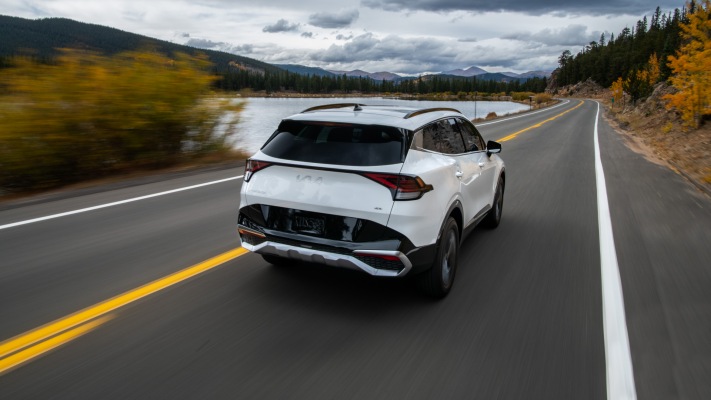 Kia Sportage SX USA Version 2023. Desktop wallpaper