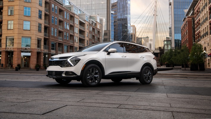 Kia Sportage SX USA Version 2023. Desktop wallpaper