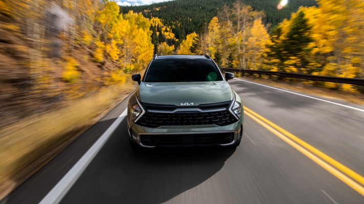 Kia Sportage X-Pro USA Version 2023. Desktop wallpaper