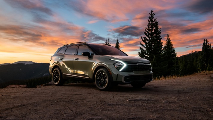 Kia Sportage X-Pro USA Version 2023. Desktop wallpaper