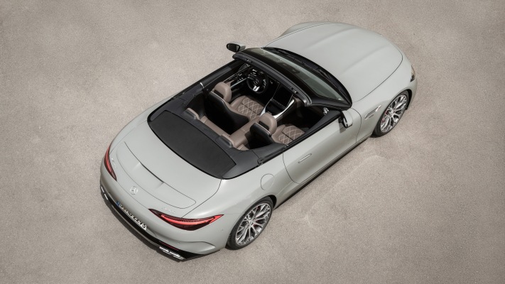 Mercedes-AMG SL 55 4MATIC+ 2022. Desktop wallpaper