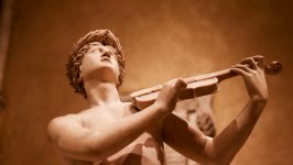 Desktop wallpaper. Cristoforo Stati - Orpheus with Violin
