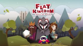 Desktop wallpaper. Flat Kingdom Paper's Cut Edition. ID:147252