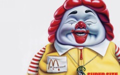 Desktop wallpaper. Super Size Me. ID:14876