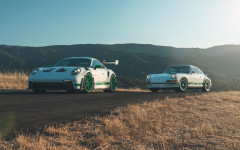 Desktop wallpaper. Porsche 911 GT3 RS Carrera RS 2.7 Tribute 2023. ID:150054