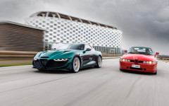 Desktop wallpaper. Alfa Romeo Giulia SWB Zagato 2022. ID:152319