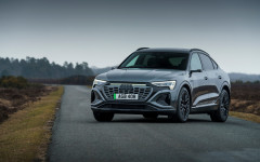 Desktop wallpaper. Audi Q8 Sportback e-tron quattro UK Version 2024. ID:153943