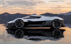 Desktop wallpaper. Chevrolet Corvette UK Design Studio Concept 2025. ID:164471