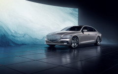 Desktop wallpaper. Genesis G80 Electrified 2026. ID:165204