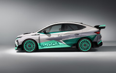 Desktop wallpaper. Skoda Enyaq RS Race 2026. ID:165747