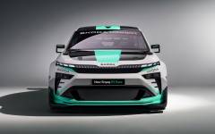 Desktop wallpaper. Skoda Enyaq RS Race 2026. ID:165750