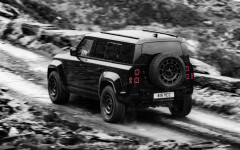 Desktop wallpaper. Land Rover Defender Octa Black 2026. ID:165845
