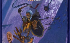 Desktop wallpaper. Invasion - Urborg Skeleton