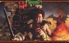 Desktop wallpaper. Torment - Possessed Barbarian