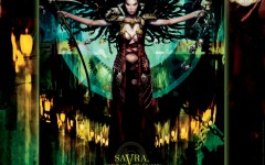 Desktop wallpaper. Ravnica: City of Guilds - Savra, Queen of the Golgari
