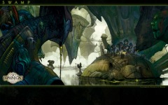 Desktop wallpaper. Ravnica: City of Guilds - Swamp
