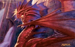 Desktop wallpaper. Guildpact - Niv-Mizzet, the Firemind
