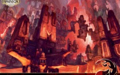 Desktop wallpaper. Ravnica: City of Guilds - Mountain