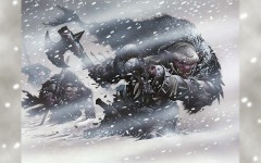 Desktop wallpaper. Coldsnap - Cover of Winter