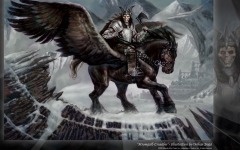 Desktop wallpaper. Coldsnap - Stromgald Crusader