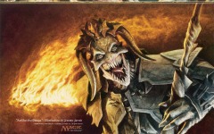 Desktop wallpaper. Dissension - Rakdos Guildmage