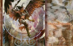 Desktop wallpaper. Time Spiral - Serra Avenger