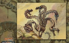 Desktop wallpaper. Time Spiral - Clockwork Hydra