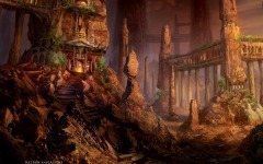 Desktop wallpaper. Future Sight - Keldon Megaliths