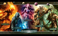 Desktop wallpaper. Planeswalkers